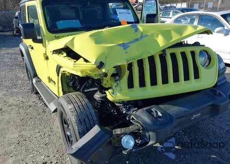 2023 Jeep Wrangler 2-Door Sport 4X4 z USA, uszkodzony, nr VIN 1C4HJXAG0PW668067